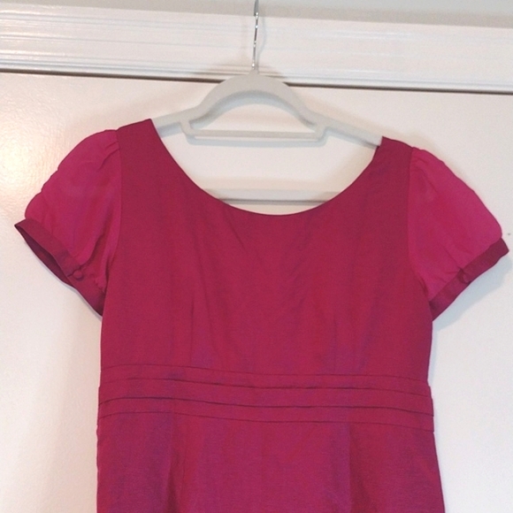 Boden Limited Edition NWT Silk Blend Magenta Olivia Dress Size - Picture 5 of 8